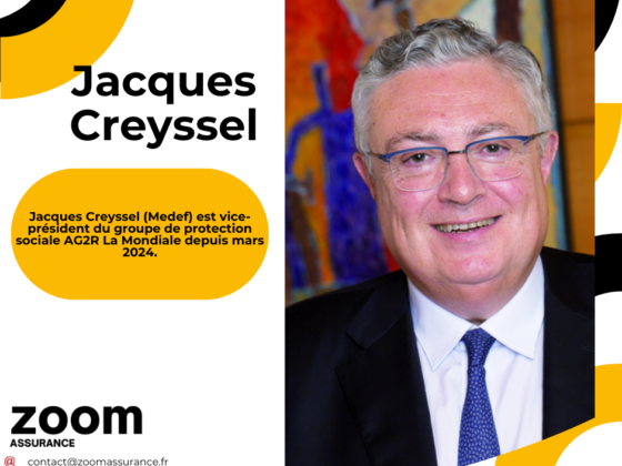 Jacques Creyssel (Medef) est vice-président du groupe de protection sociale AG2R La Mondiale depuis mars 2024.