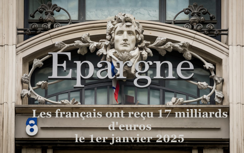 épargne les Français ont reçu 17 milliards d’euros le 1er janvier 2025