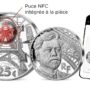 Une pièce de collection connectée à l’effigie de Gustave Eiffel