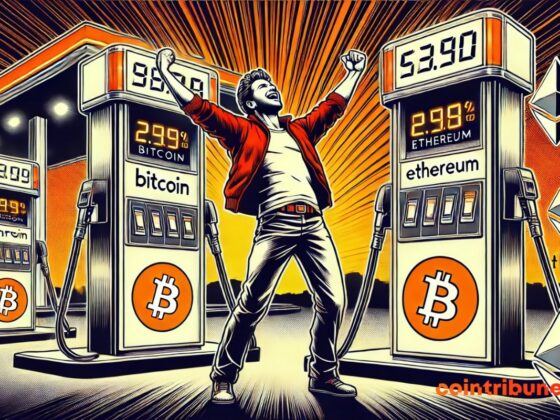 Bitcoin et Ethereum : Les frais baissent de 90 % en un an
