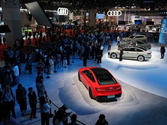 Nouvelle édition du salon de l'automobile de Shanghai avec les droits de douane et la sécurité en ligne de mire