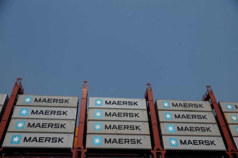 Maersk revoit à la baisse ses prévisions annuelles pour le marché mondial des conteneurs