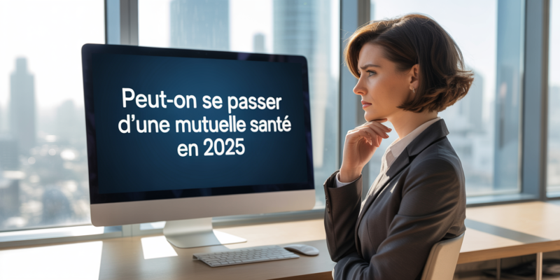 Peut-on se passer d'une mutuelle santé en 2025 zoomassurance.fr
