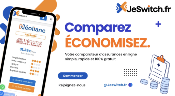 Comparer les mutuelles santé et économiser avec JeSwitch