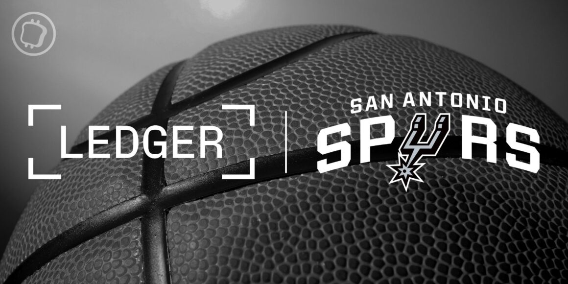 Ledger sponsorise désormais l'équipe de basketball des Spurs de San Antonio