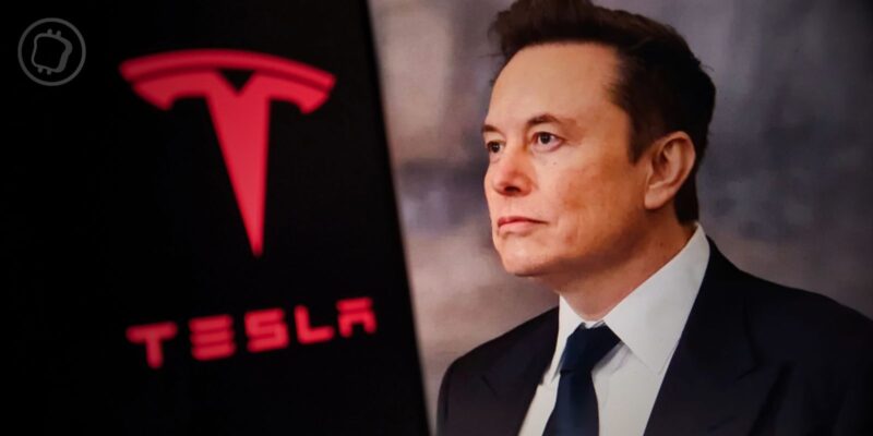 Elon Musk Tesla shares