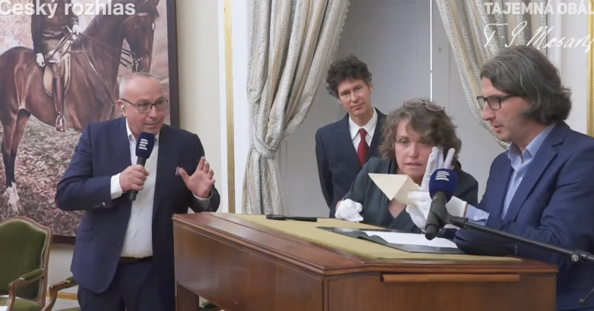 enveloppe mystérieuse Tchéquie