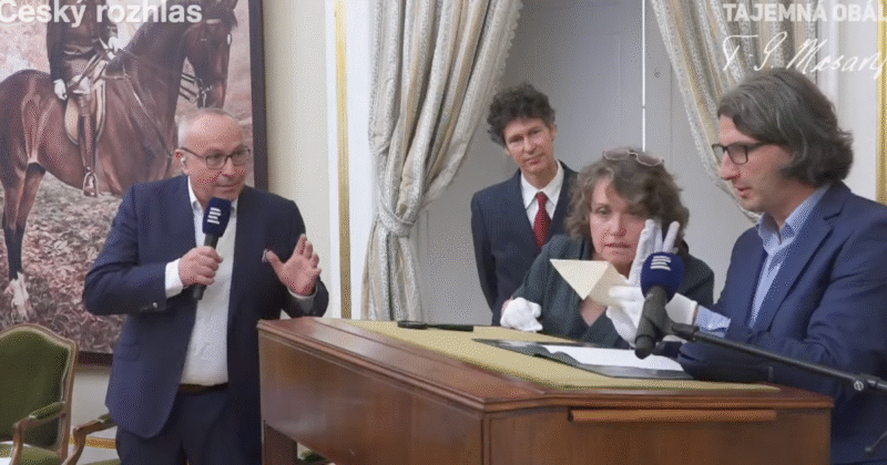 enveloppe mystérieuse Tchéquie