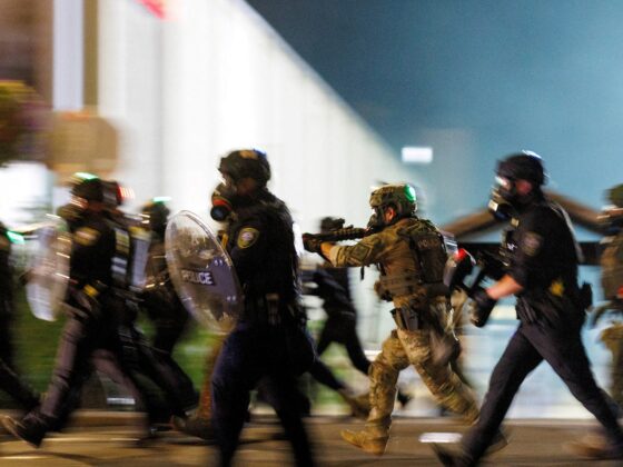 déploiement de troupes à Portland