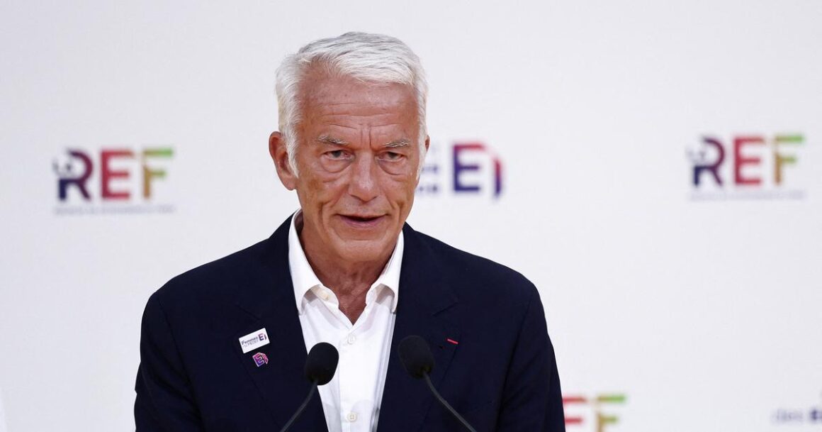 Medef meeting patronal