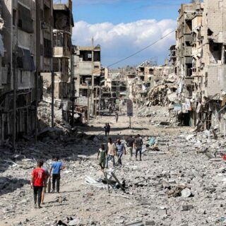 silence à Gaza