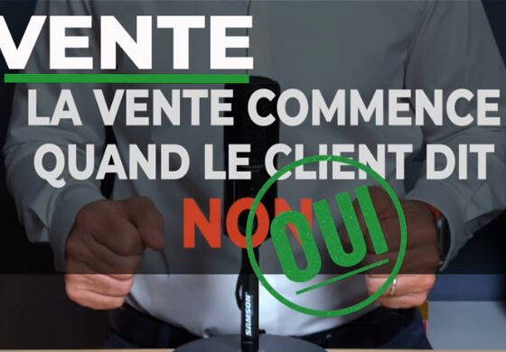 vente client non
