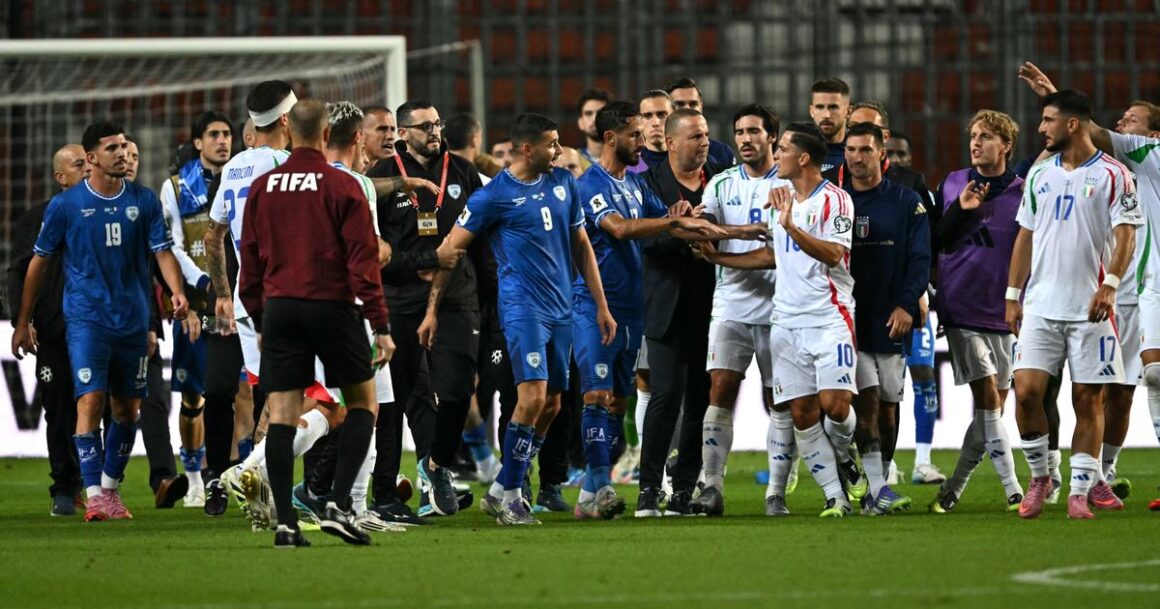 match Italie Israël