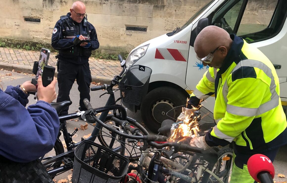 vélos épaves Bordeaux