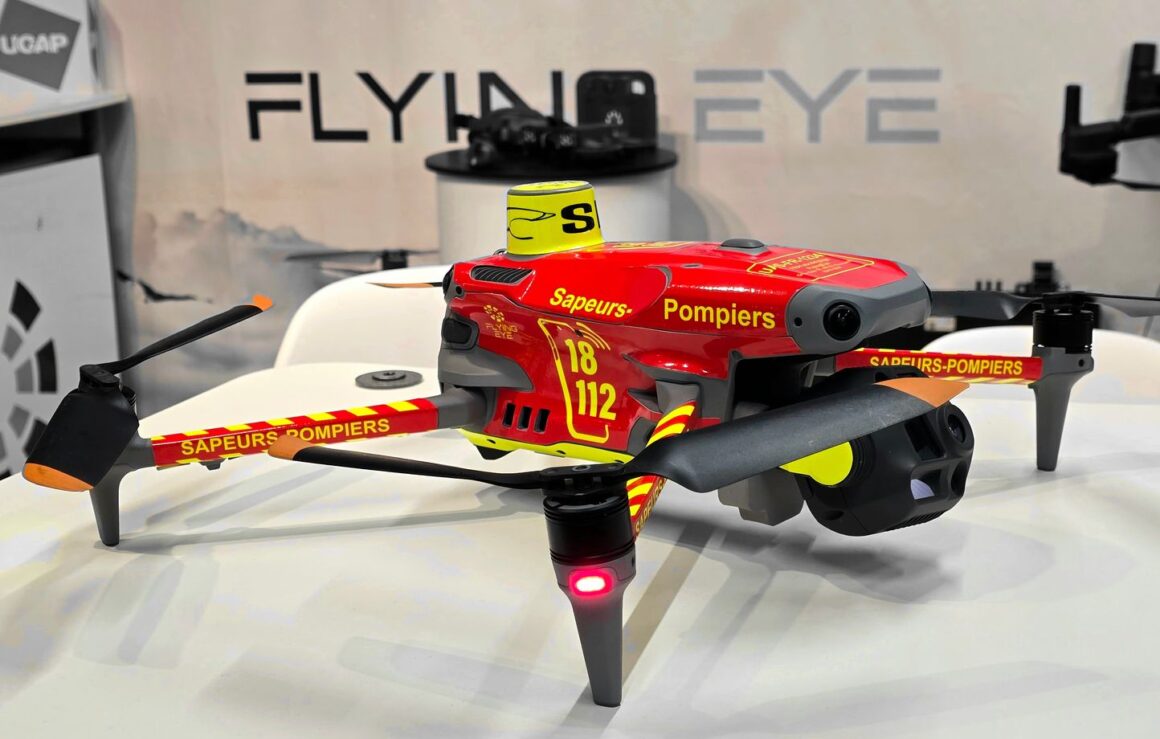 pompiers drones robots