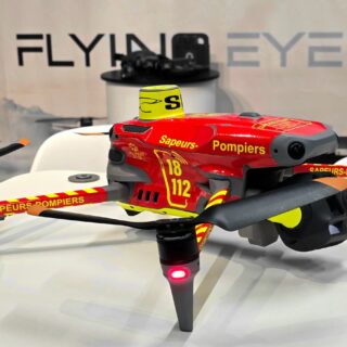 pompiers drones robots