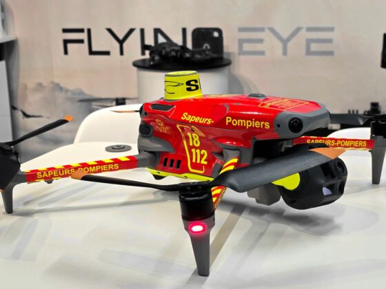 pompiers drones robots