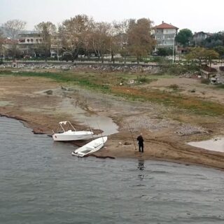 Lac Iznik sécheresse