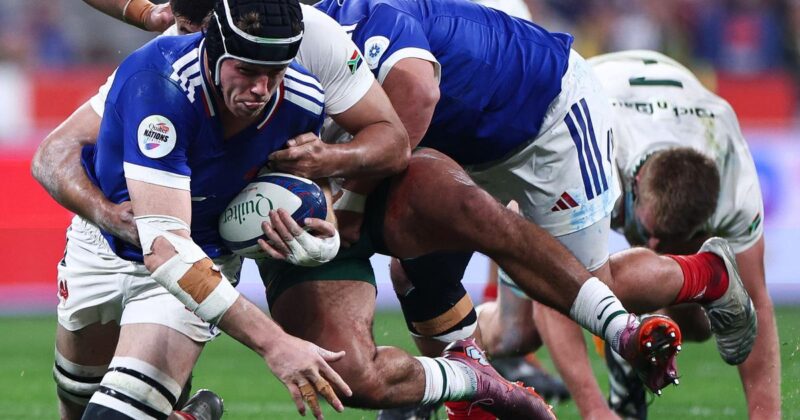 Springboks France rugby