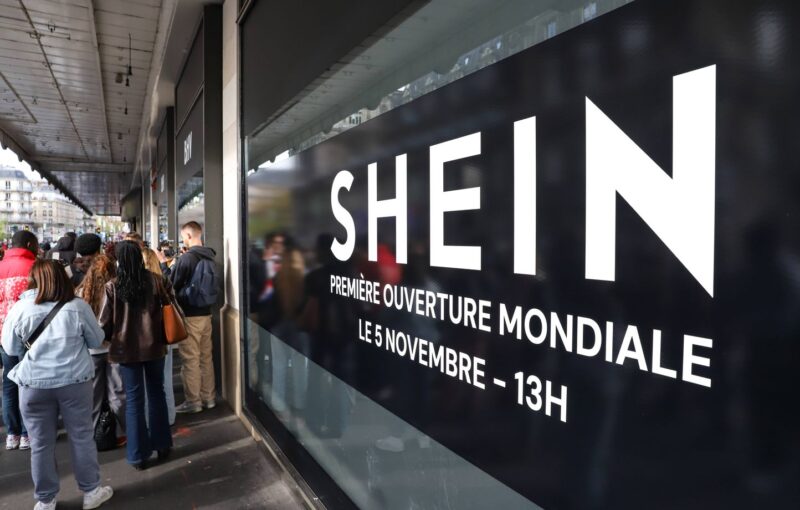 ouverture boutiques Shein