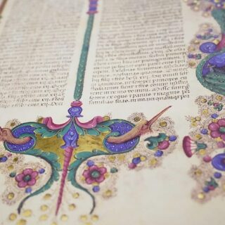 Bible enluminée XVe siècle