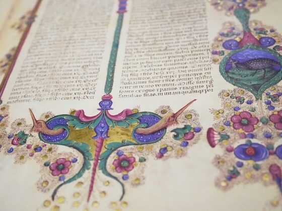 Bible enluminée XVe siècle