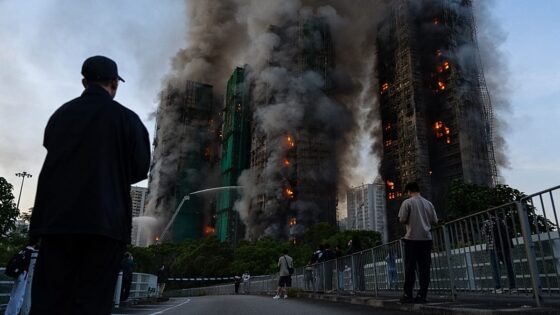 incendie Hong Kong