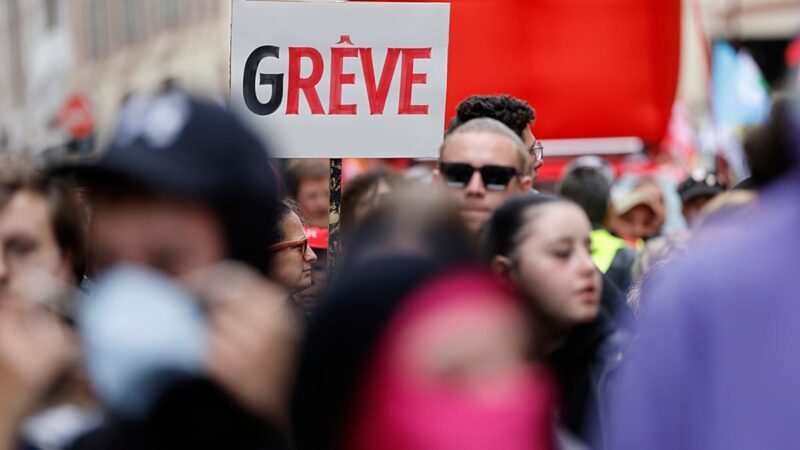 grève nationale France
