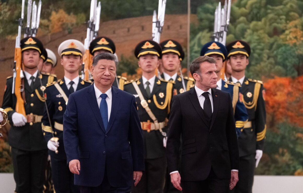 Macron en Chine