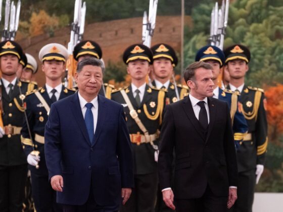 Macron en Chine