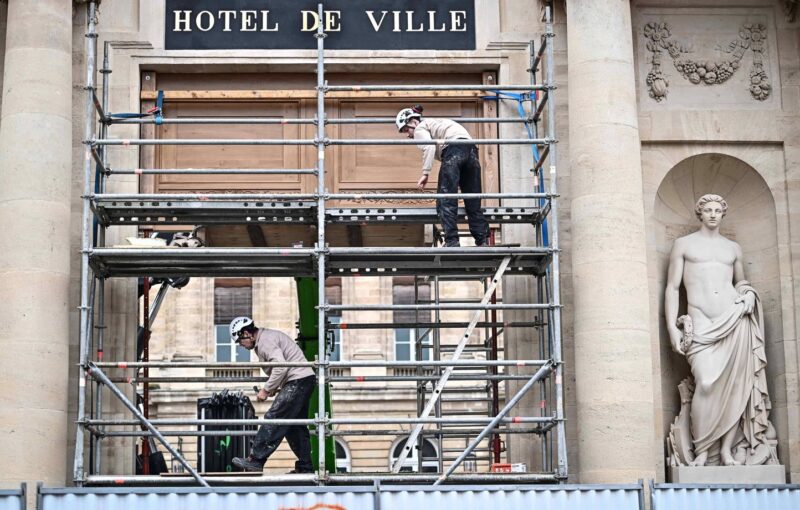 Porte de l'Hôtel de Ville Bordeaux