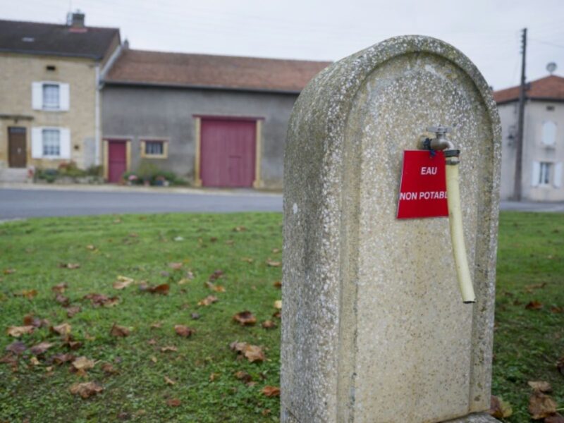 contamination eau PFAS