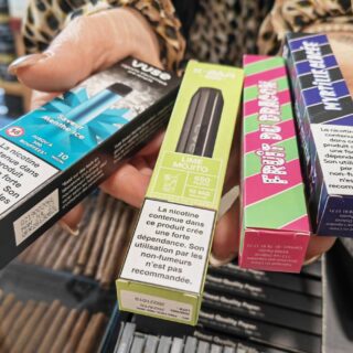 vente illégale de puffs