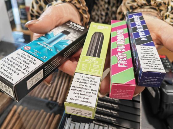 vente illégale de puffs