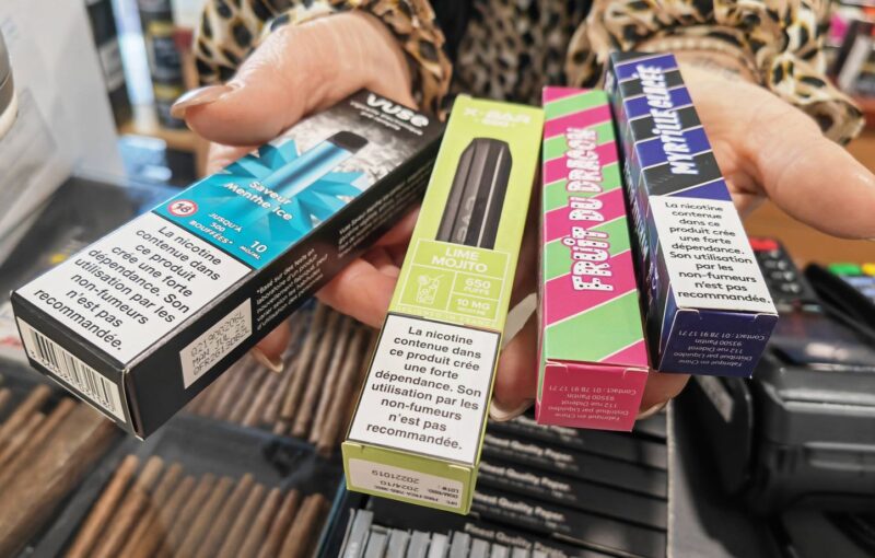 vente illégale puffs