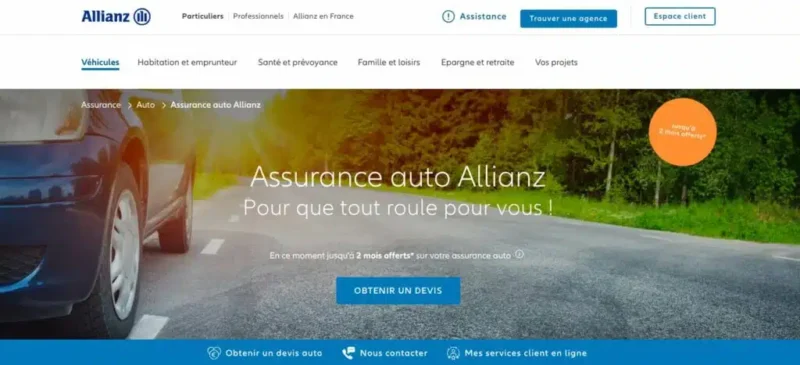 Assurance auto sans frais de dossier, rapide et avantageuse pour protéger votre véhicule. Découvrez nos offres et faites des économies dès aujourd'hui !