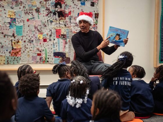 Barack Obama Noël enfants