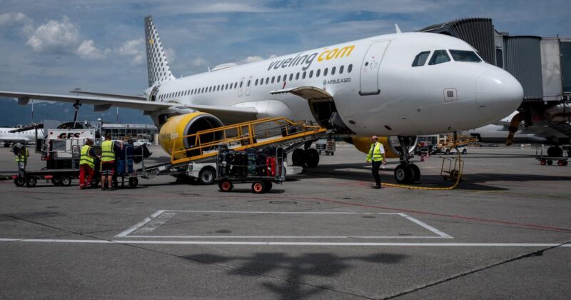 avion Vueling dérouté
