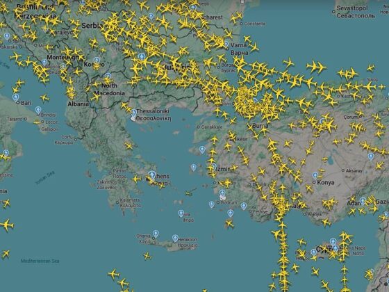 espace aérien grec fermé