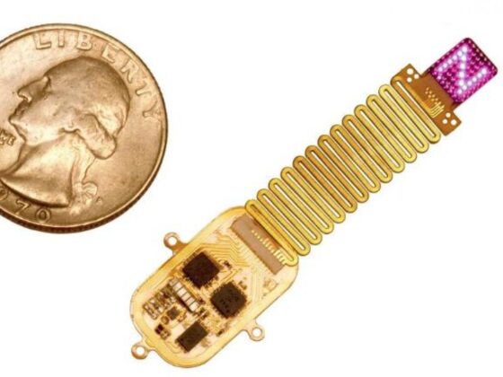 implant lumineux cerveau