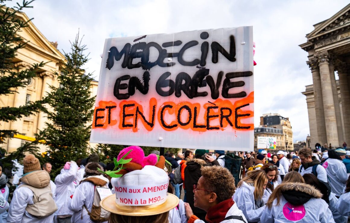 médecins libéraux grévistes