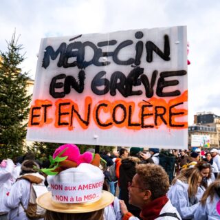 médecins libéraux grévistes