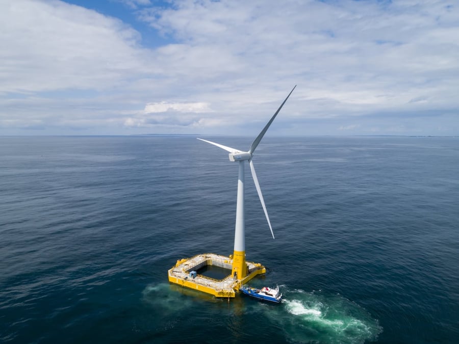 drone maintenance éoliennes offshore