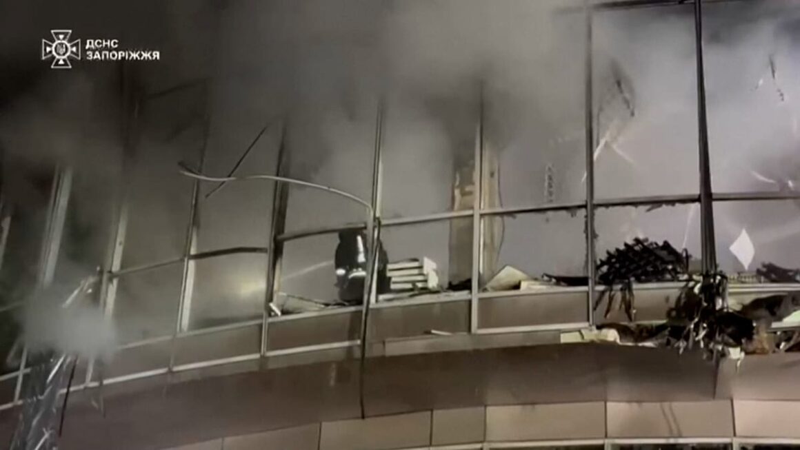 frappes aériennes Zaporijjia