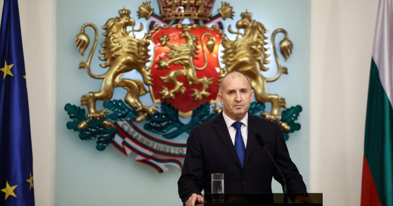 président Bulgarie démissionne