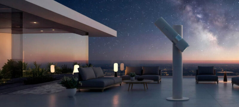 télescope connecté