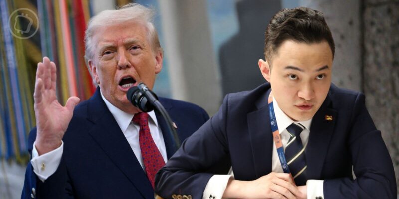 Justin Sun Donald Trump