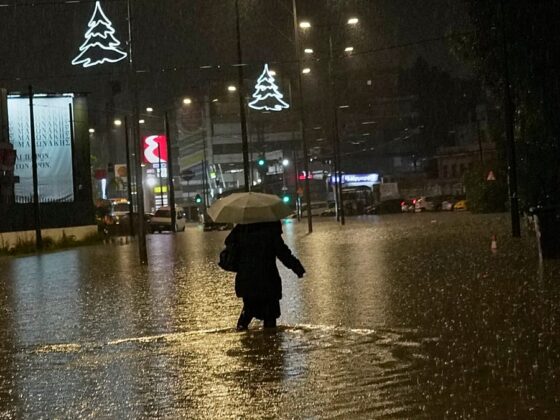 intempéries en Grèce