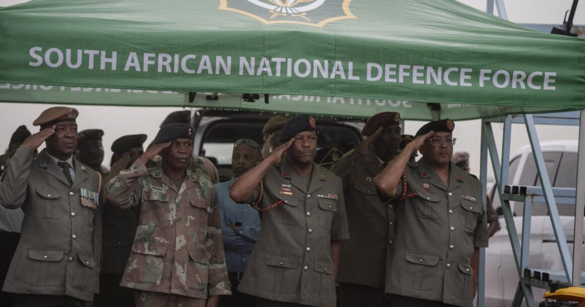 retrait armée sud-africaine RDC