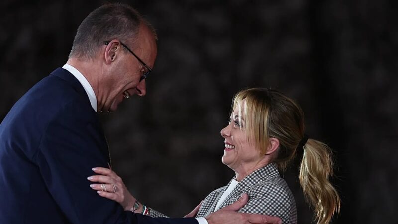 Friedrich Merz Giorgia Meloni